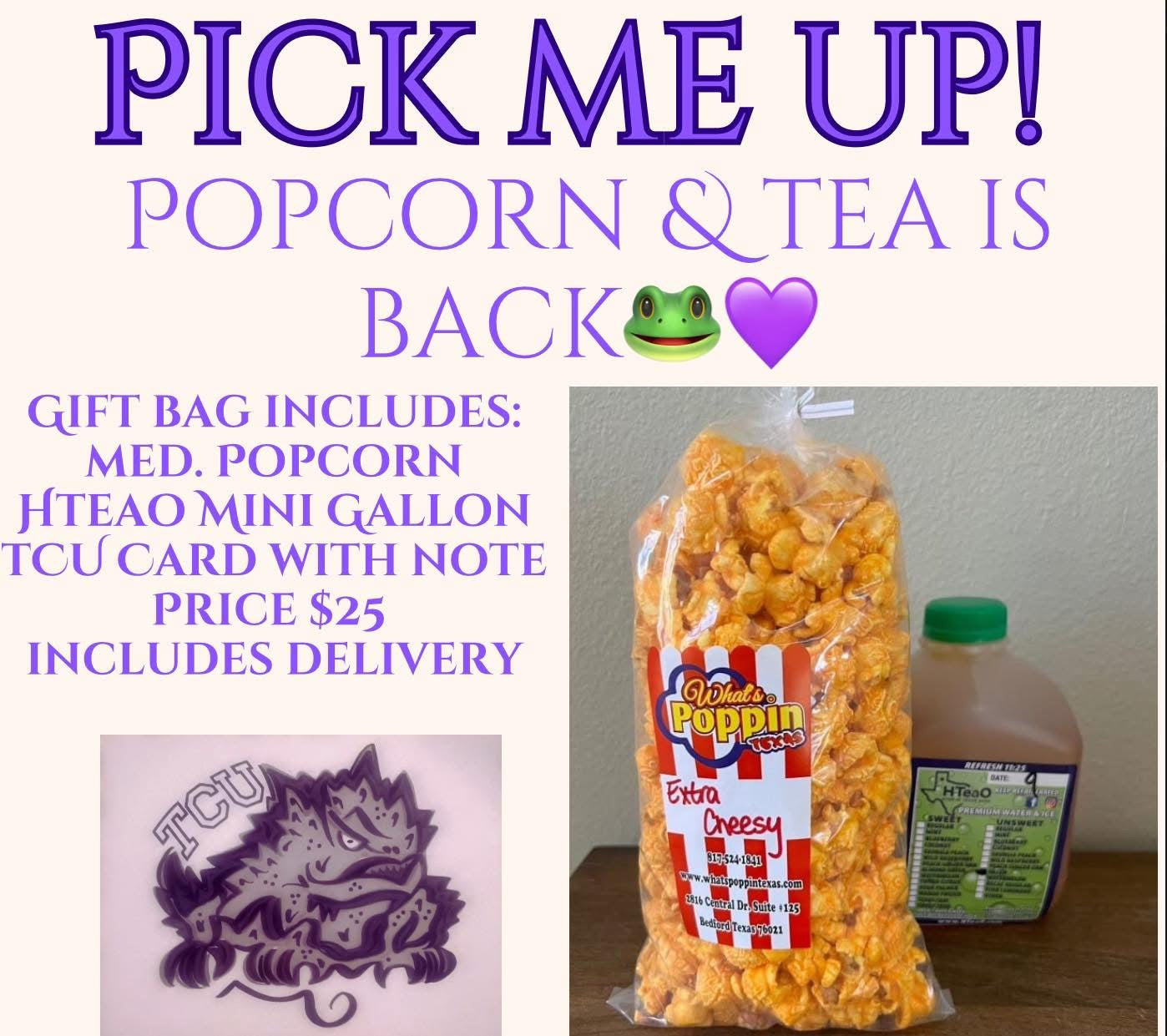 TCU Popcorn Pick-Me-Up
