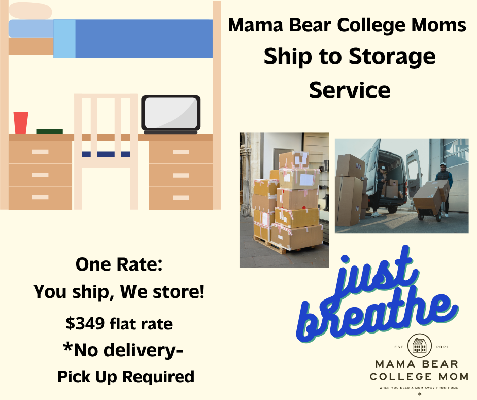 Baylor Summer Ship to Storage