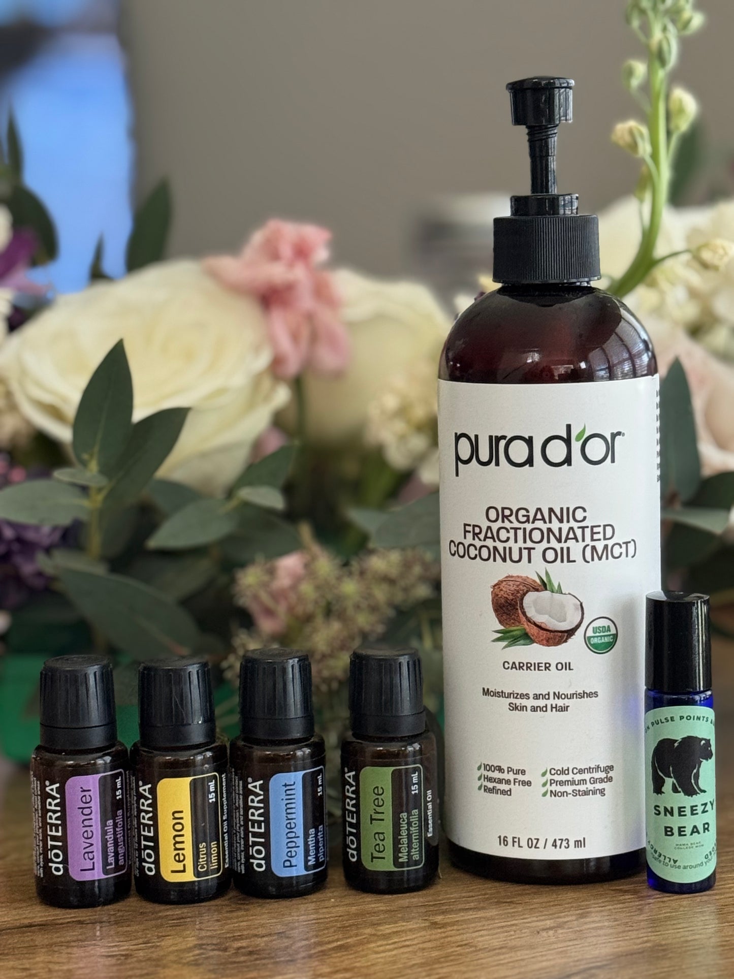 Sneezy Bear Essential Oil Roller