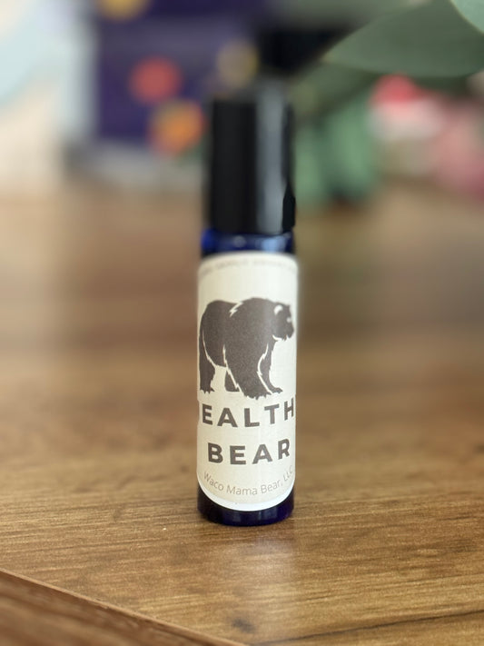 Healthy Bear Essential Oil Roller PLUS Honey