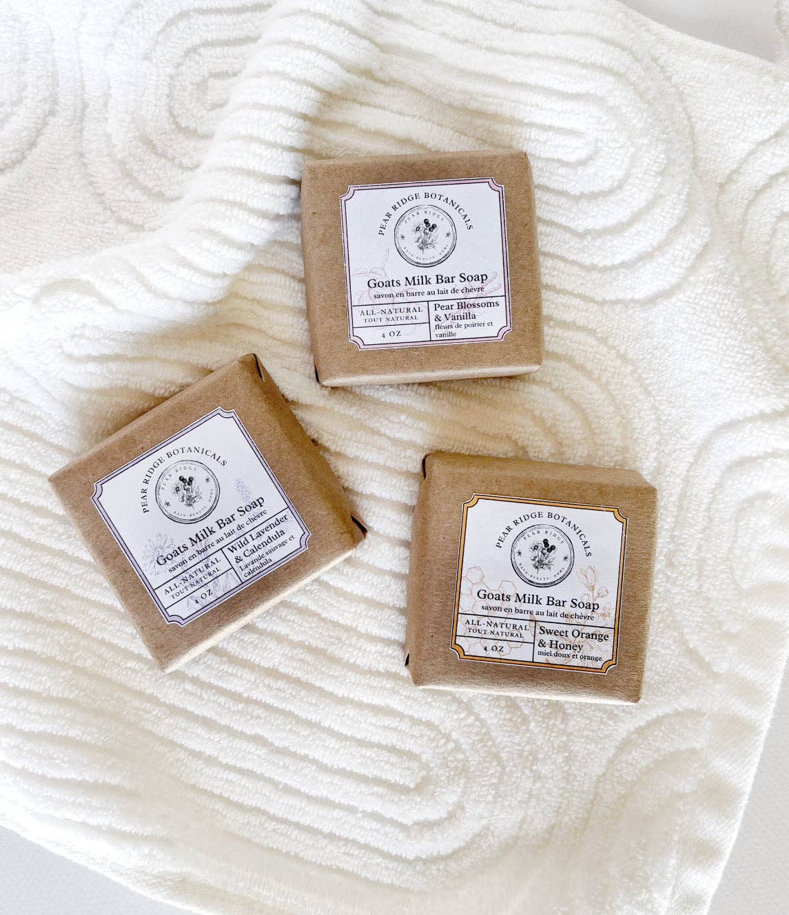 Sweet Honey & Orange Goats Milk Bar Soap