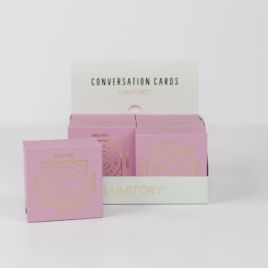 Girls Night Conversation Cards by Lumitory