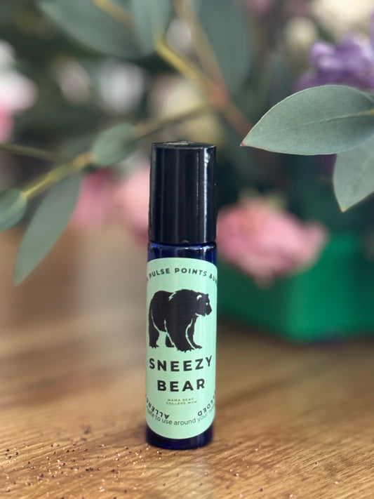 Sneezy Bear Essential Oil Roller