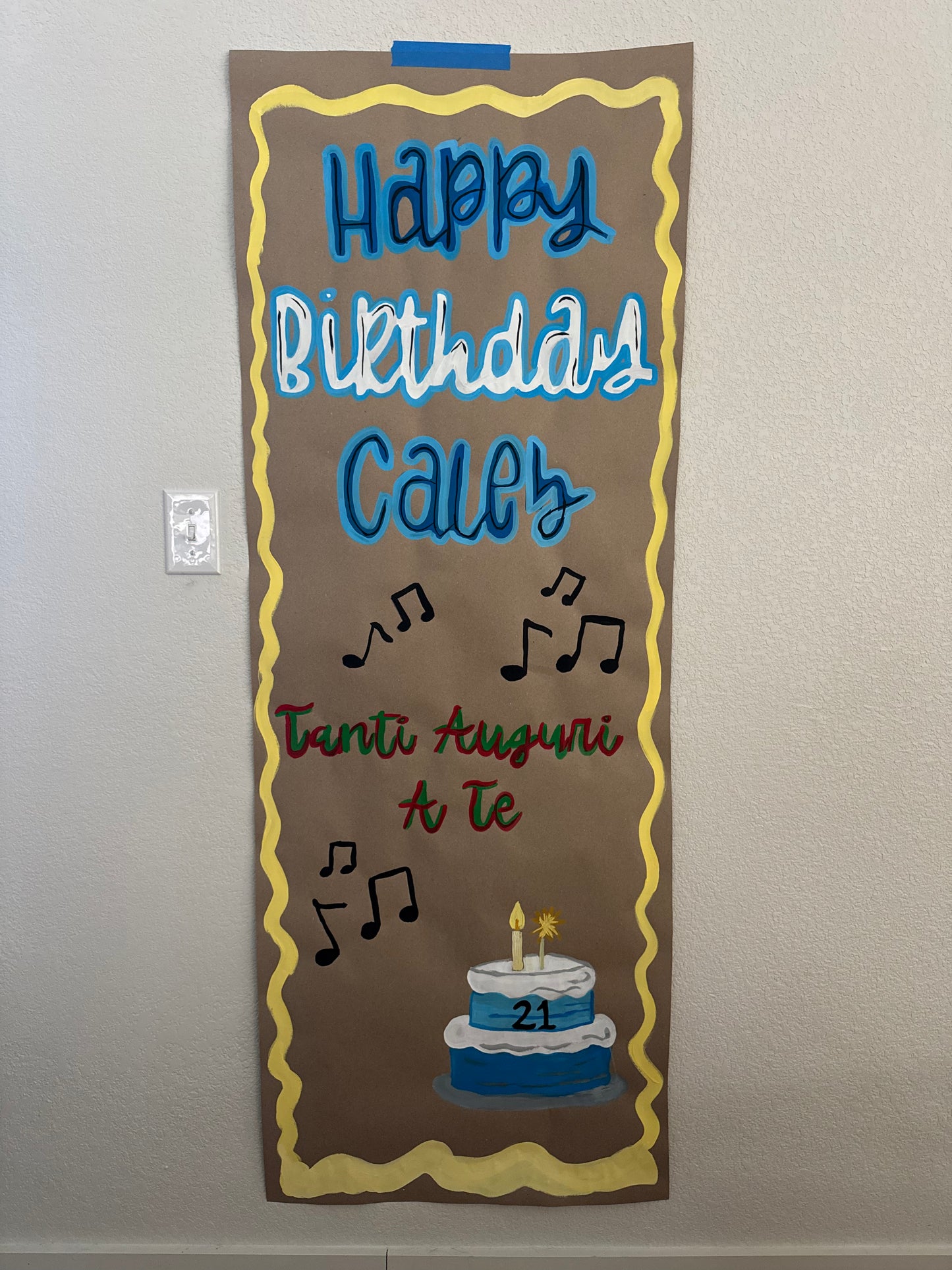 Door And Wall Banners for Celebration Decor (Waco Only)